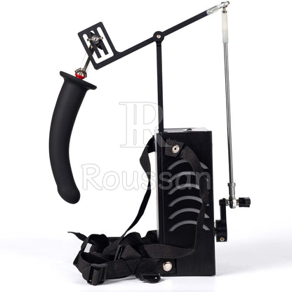 Roussan Wearable Sex Machine | Wireless Control | 120-watt Motor | Silicone Dildo