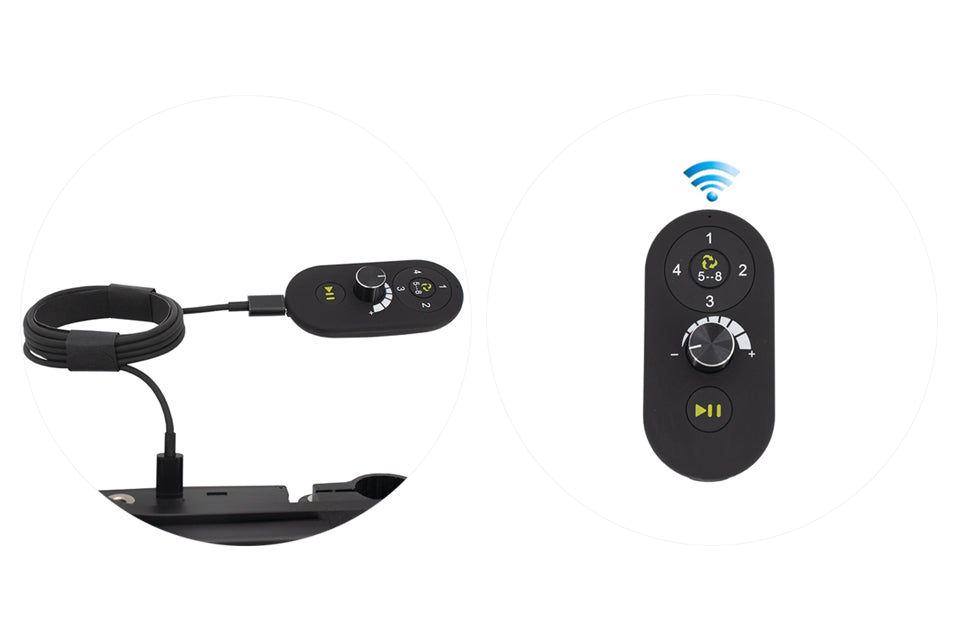 Wired & Wireless 2-in-1 Handheld Remote Control