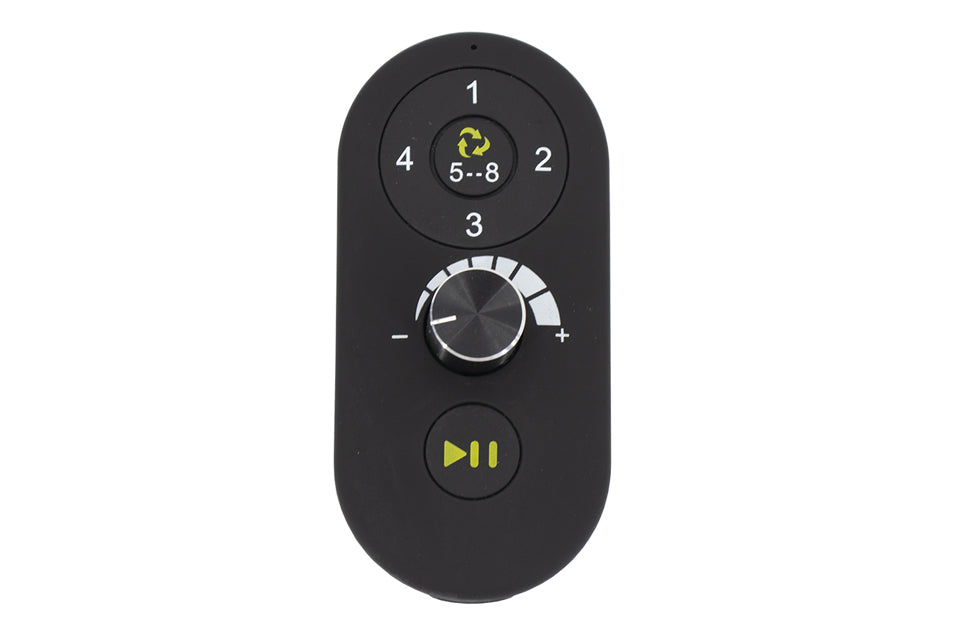 2-in-1 Handheld Remote Control with 8 Built-in Modes