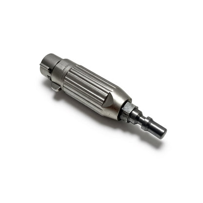 3XLR Adapter for Roussan Sex Machines | 3-Pin / 3-Prong Toy Compatible | Stainless Steel & Aluminium | Anti-Rotation R-Lock System